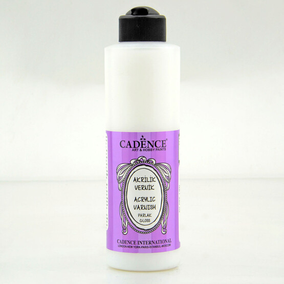 Cadence Su Bazlı Vernik Parlak 250 ml 