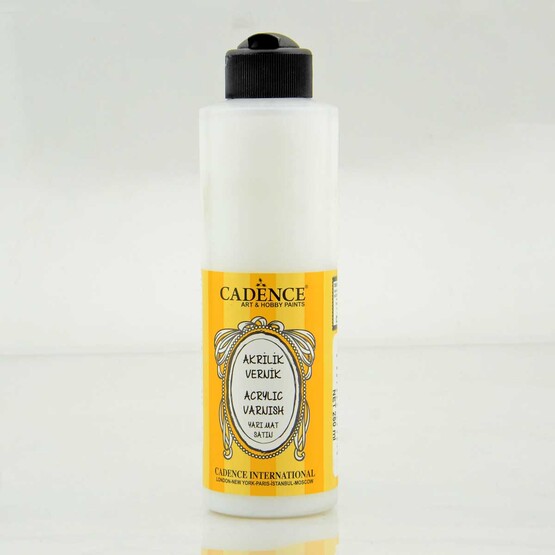 Cadence Su Bazlı Vernik Yarı Mat 250 ml 