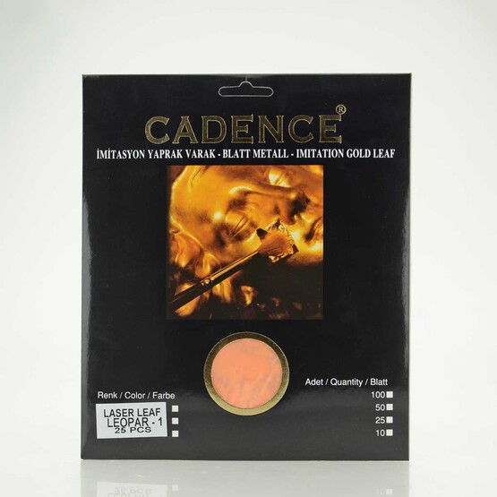 Cadence 25 Yaprak Altın Varak 