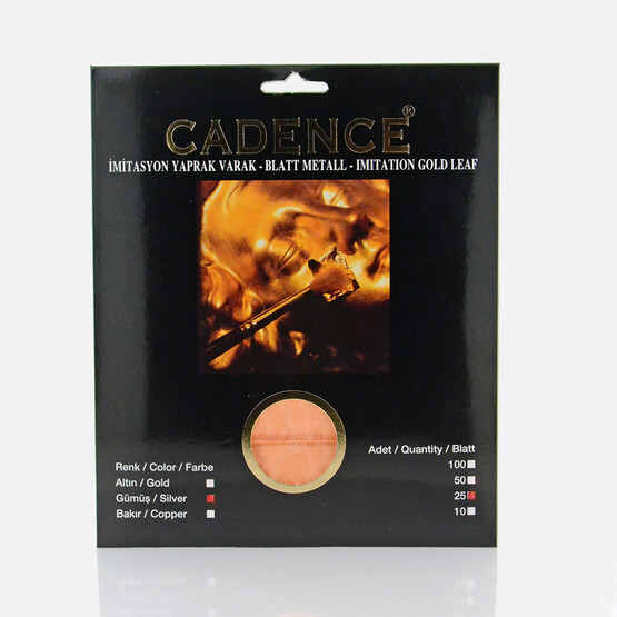 Cadence 25 Yaprak Gümüş Varak 