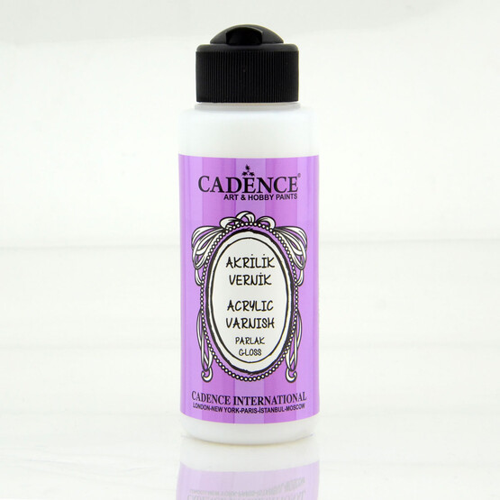 Cadence Su Bazlı Vernik Parlak 120 ml 