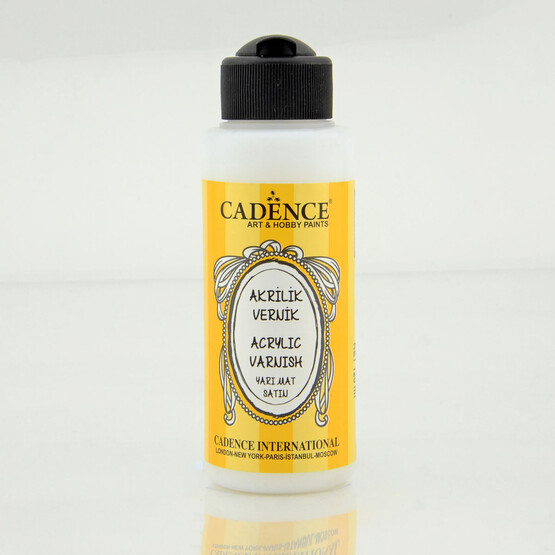 Cadence Su Bazlı Vernik Yarı Mat 120 ml 