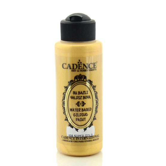 Cadence Su Bazlı Yaldız Supergold 120 ml 