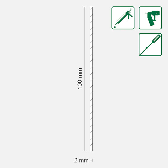 Neuhofer Balsa Ahşap Çıta 01x100 mm 100 cm