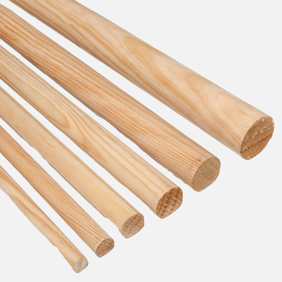Neuhofer Yuvarlak Ahşap Çıta 10 mm 100 cm