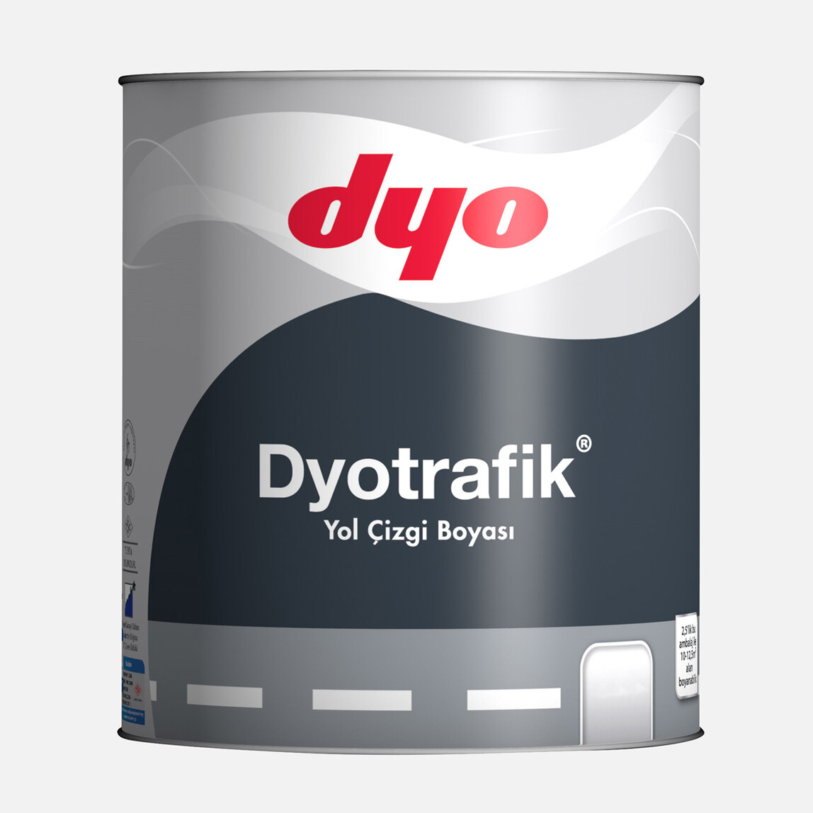    Dyo 15 lt Dyotrafik Yol Çizgi Boyası Beyaz 