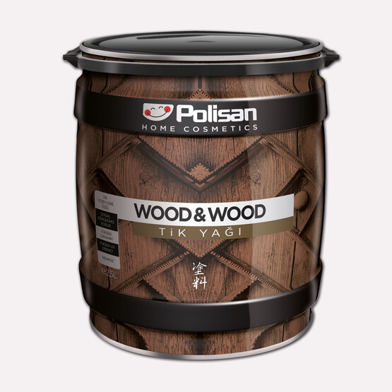 Polisan 2,5 lt Tik Yağı Wood&Wood 
