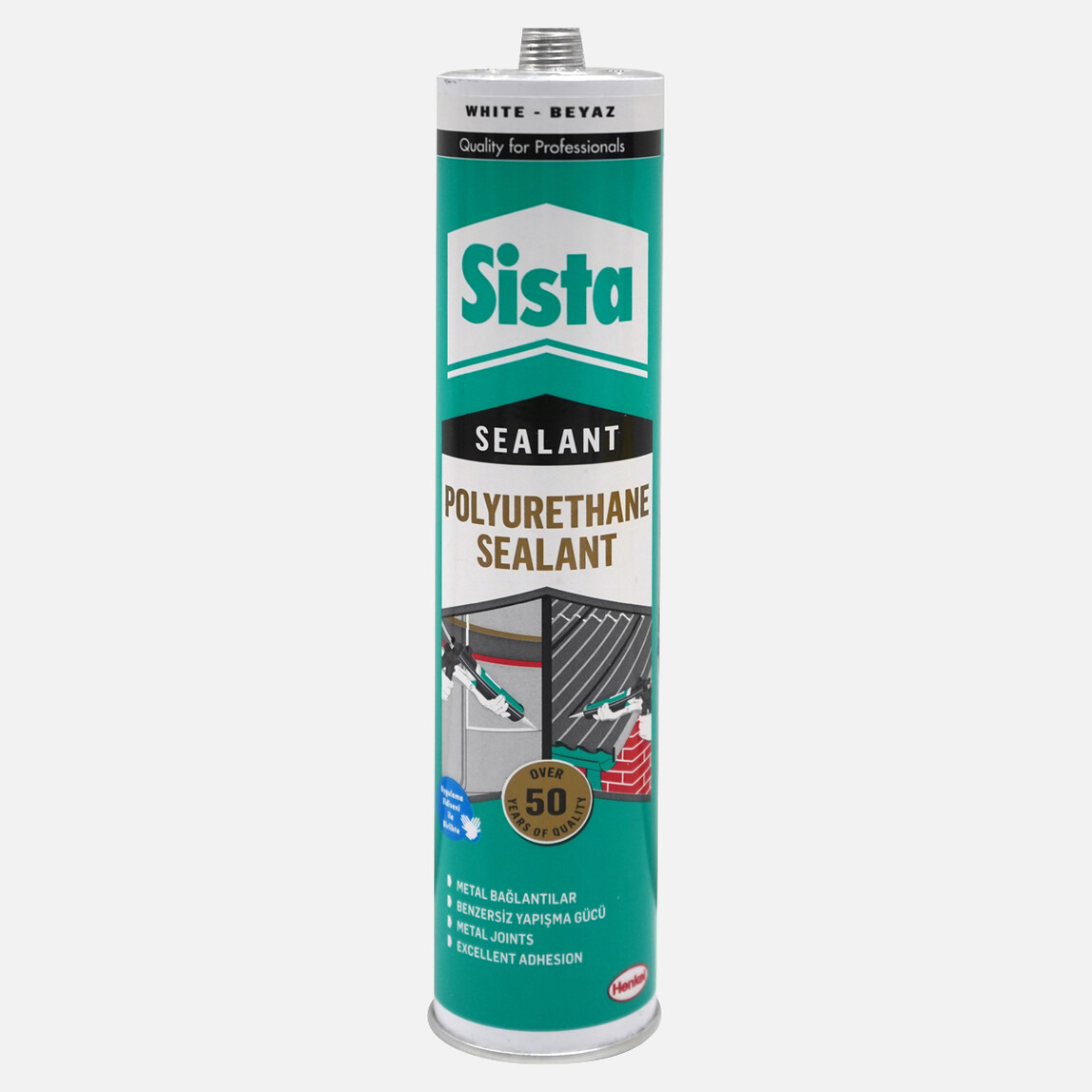    Sista Poliüretan Mastik Beyaz 310 ml 