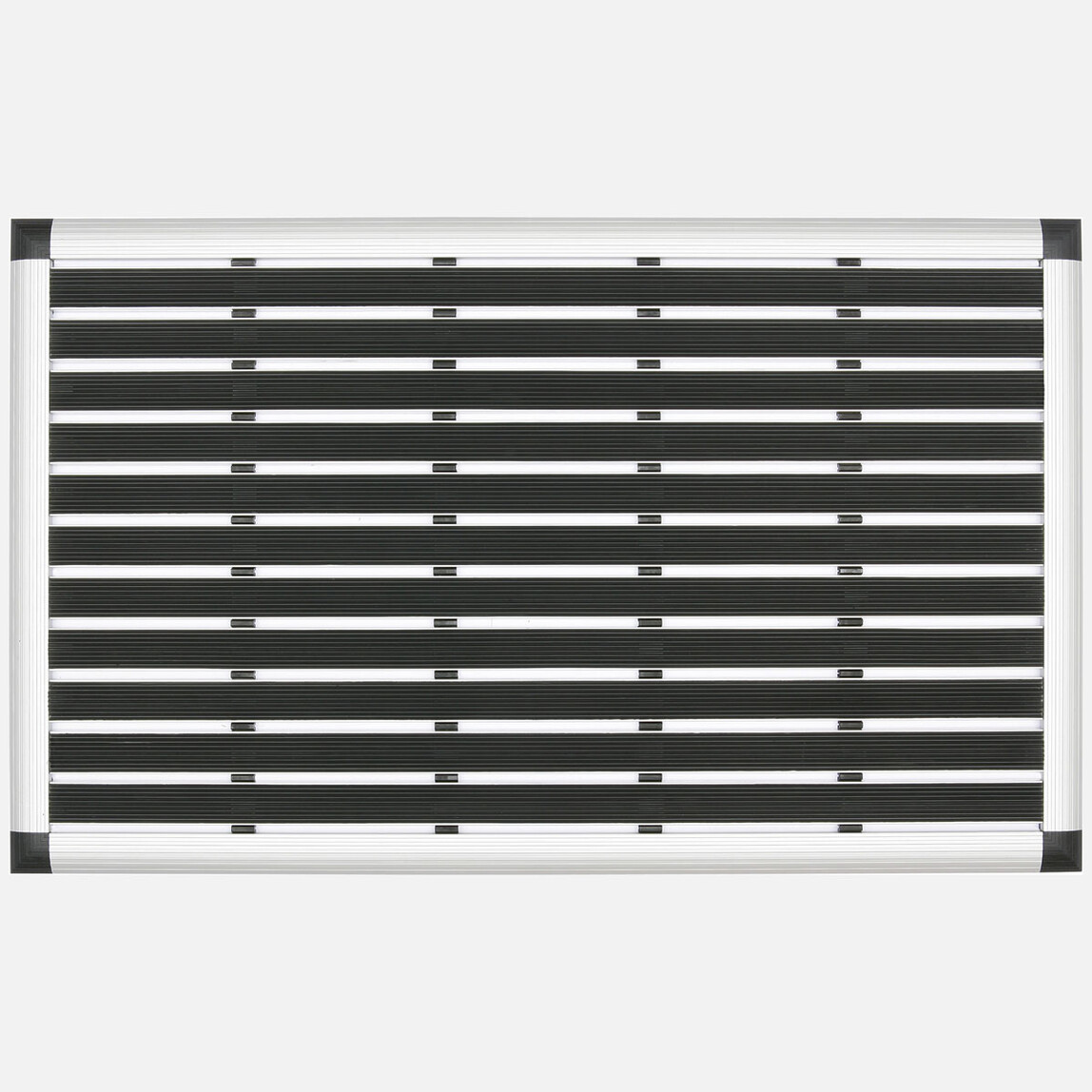    Desan Dikdörtgen 50x80 cm Alüminyum Paspas Gri-Siyah 