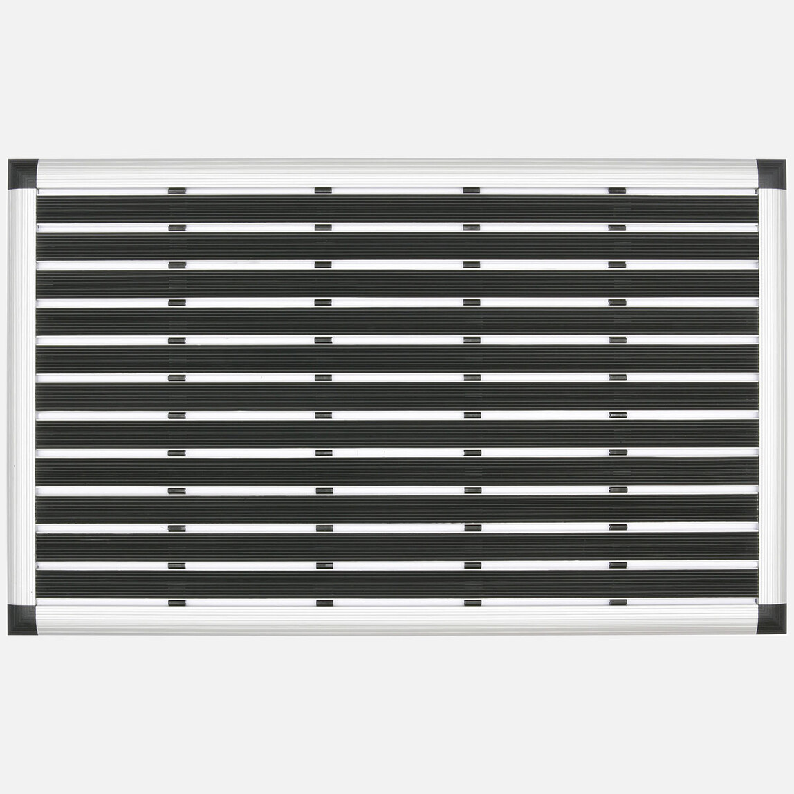    Desan Dikdörtgen 50x80 cm Alüminyum Paspas Gri-Siyah 
