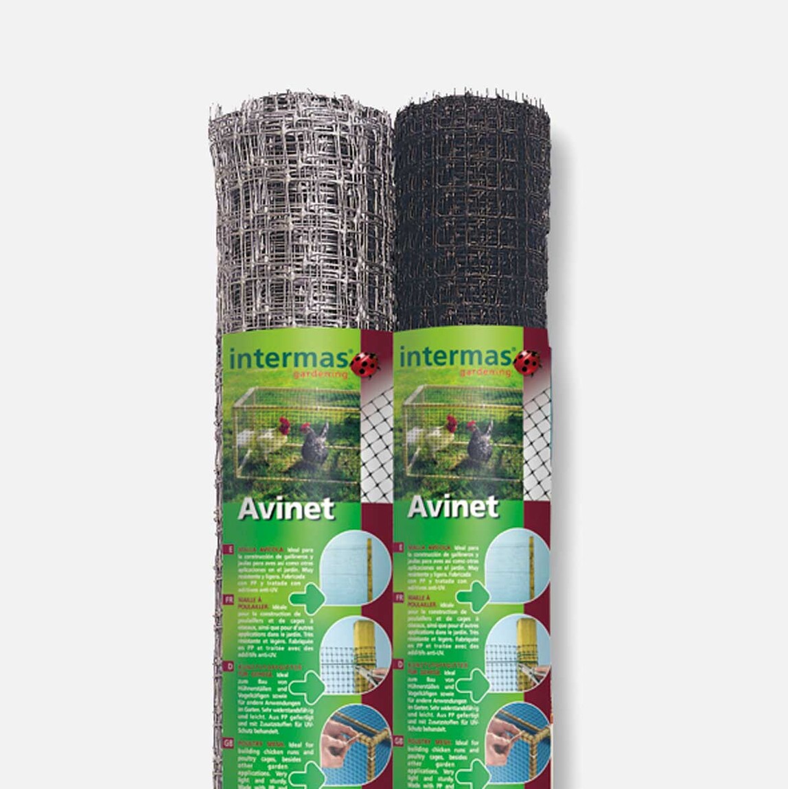    Intermas Avinet Siyah UV Filtreli  Çok Amaçlı Plastik Ağ 