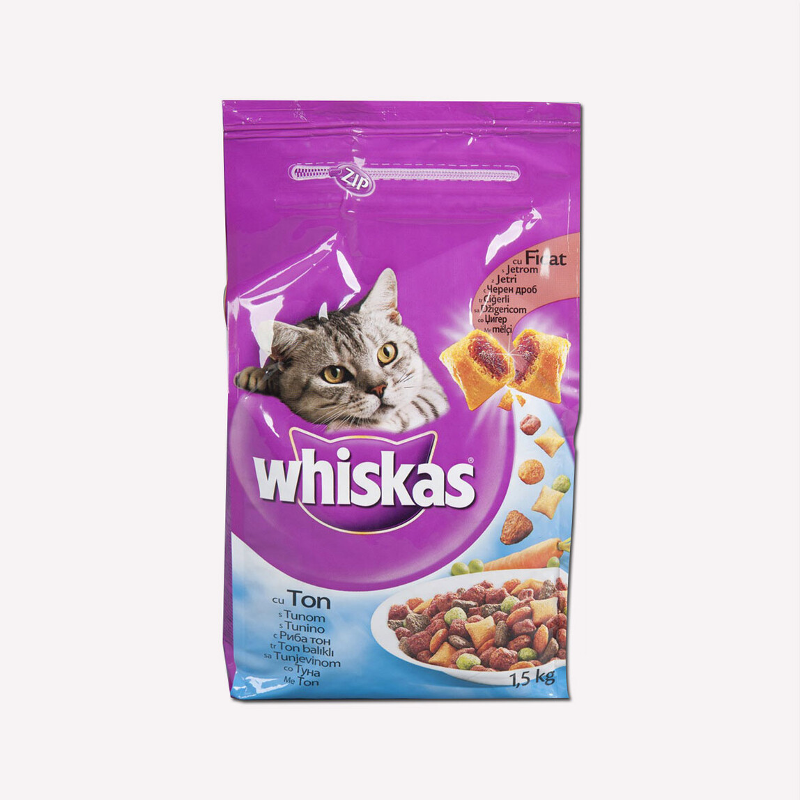    Whiskas Ton Balıklı Sebzeli Kuru Kedi Maması 1.4 kg  