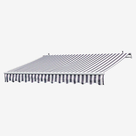 Sunfun Polyester Tente Gri-Beyaz 300x200 cm