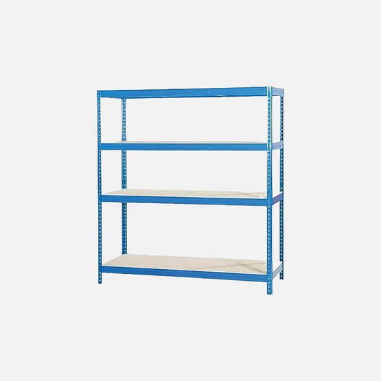 Regalux 4 Katlı Metal Raf XXL Mavi 