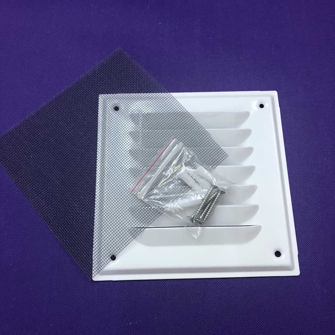    İlöz Kapak Aluminyum 150X150 mm Beyaz  