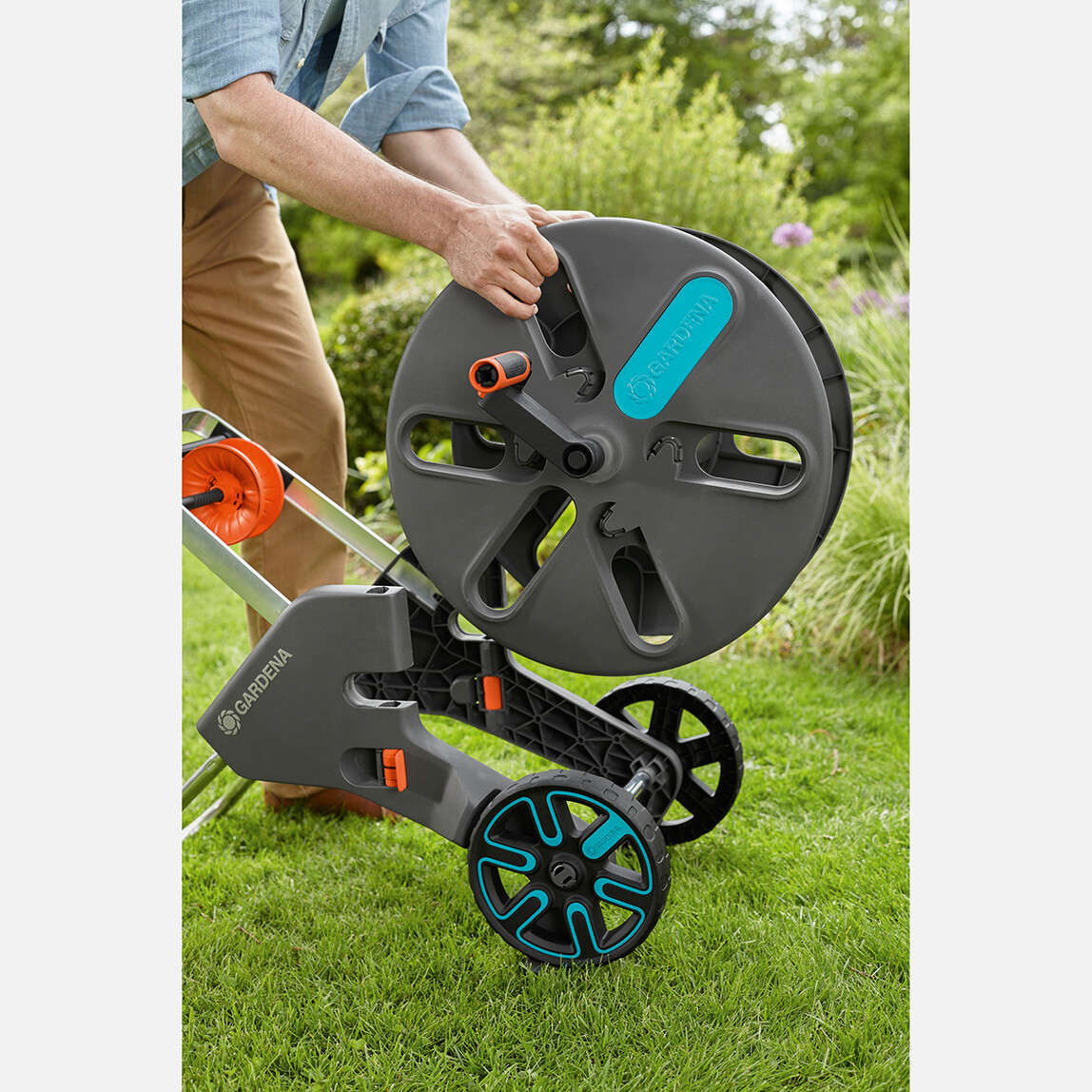    Gardena 18520-20 Hortum Arabası Aquaroll L   