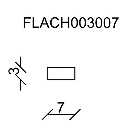 Neuhofer Düz Ahşap Çıta 03x07 mm 100 cm