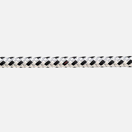 Seilflecht Halat 18 mm Beyaz/Siyah 
