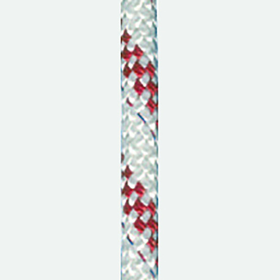Seilflecht Halat 6 mm Beyaz/Kırmızı 