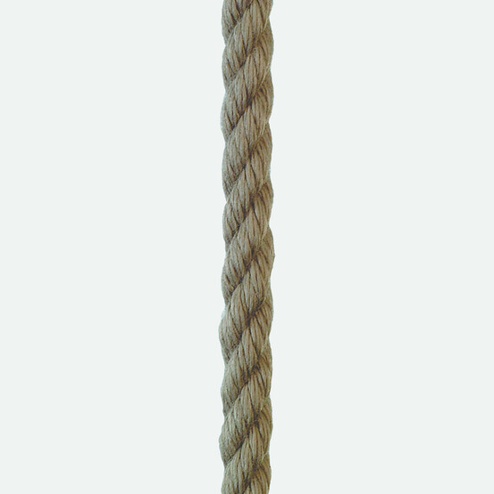 Seilflecht Halat Dondurulmuş 10 mm Doğal Renkte