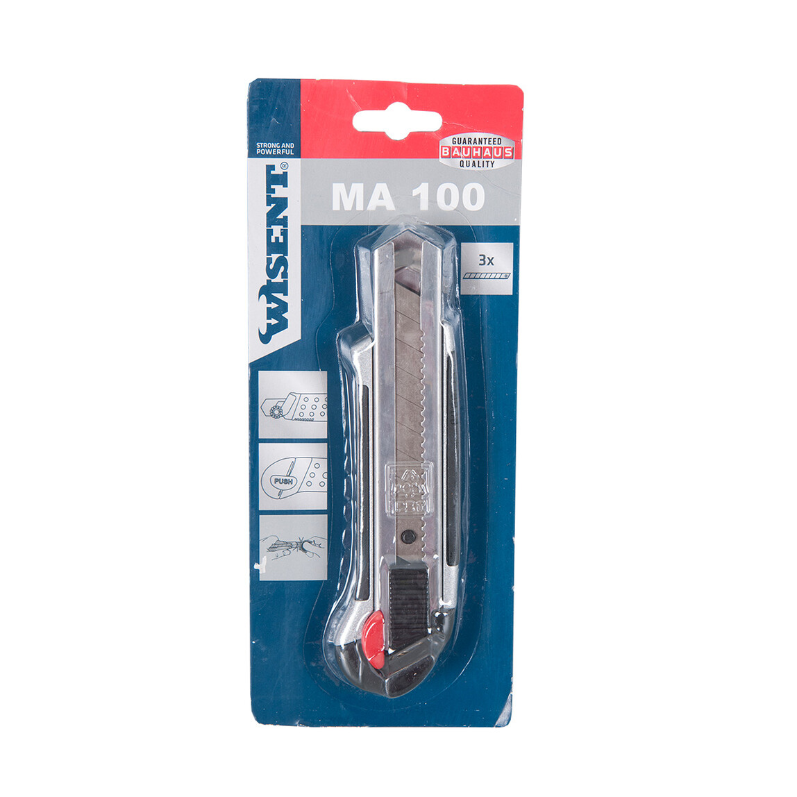    WisentMa100 22 mm 3 Yedekli Maket Bıçağı  