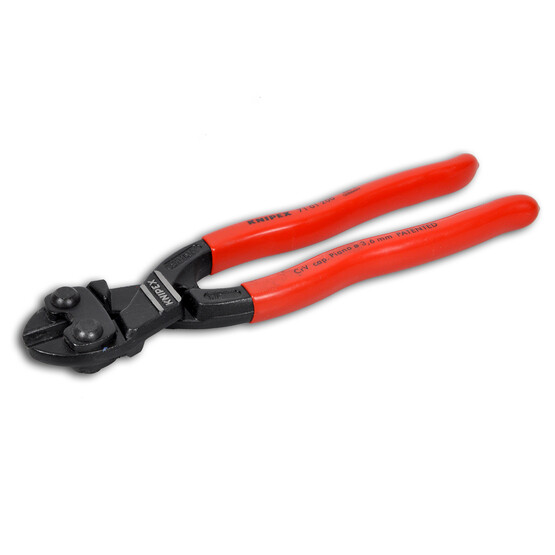 Knipex Fosfat Kaplama 200 mm CoBolt Kompakt Mafsallı Keski Siyah 