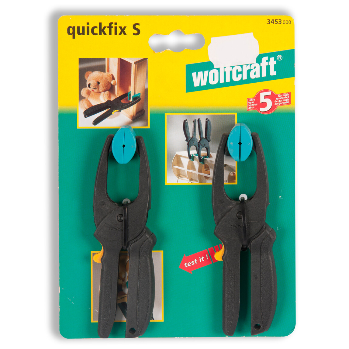    Wolfcraft Quickfix S 30 - Mini Hızlı Sıkıştırma Penseleri 30 mm  