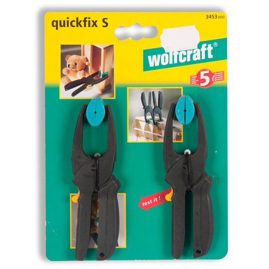 Wolfcraft Quickfix S 30 - Mini Hızlı Sıkıştırma Penseleri 30 mm 