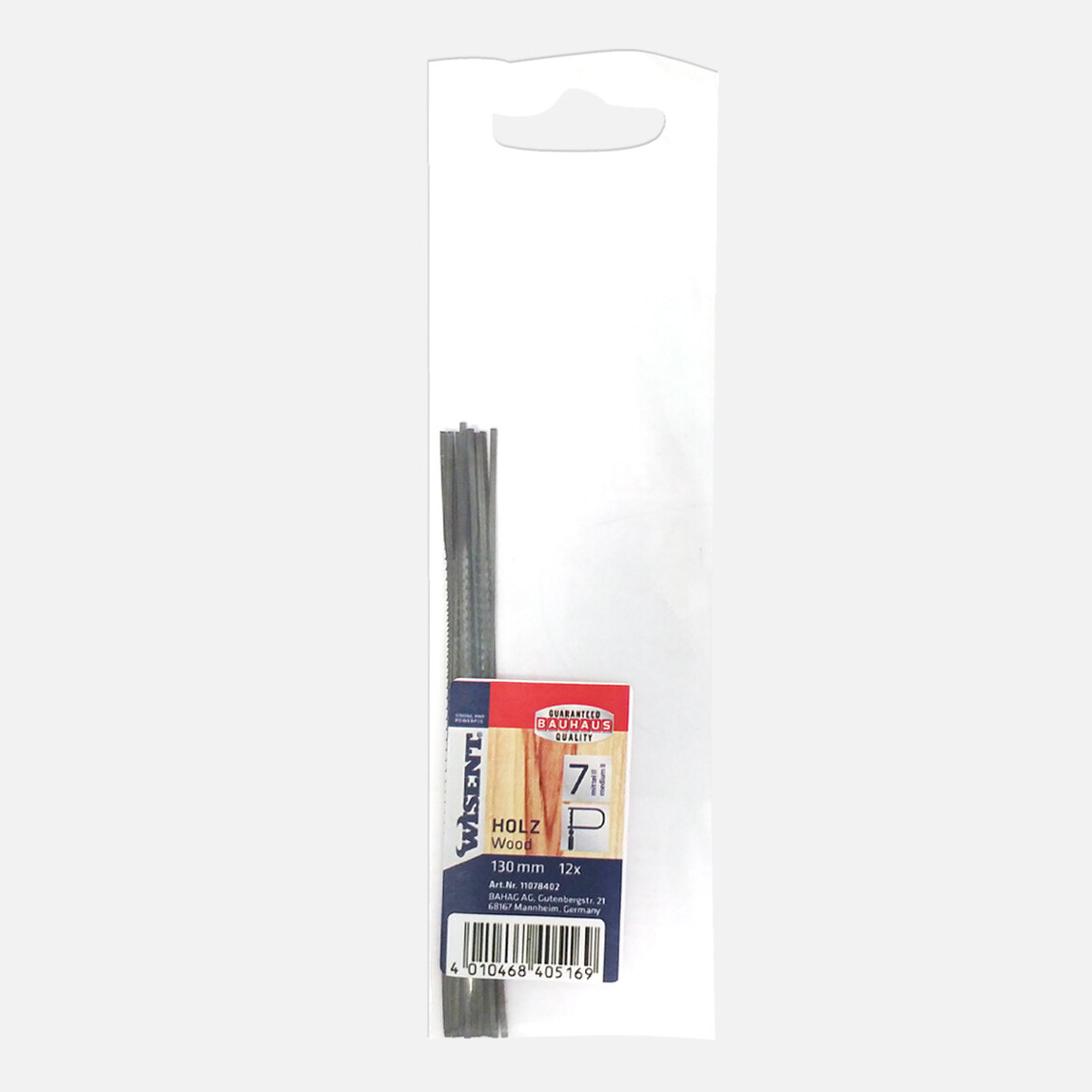    Wisent Kıl Testere Yedeği 12'li Paket 