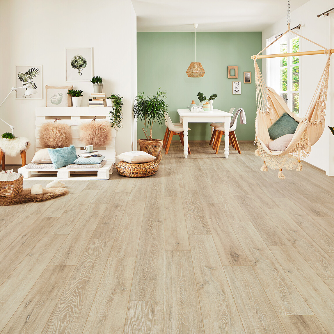    Logoclic Vinto Piano Meşe Laminat Parke  