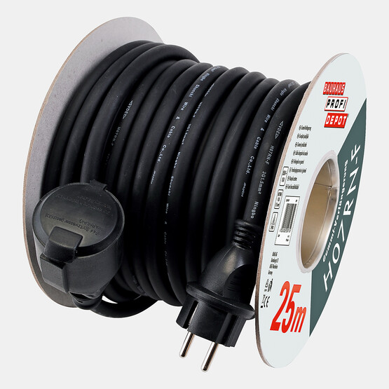 Dış Mekan 25 Metre Ip44 H07Rn-F Uzatma Kablosu 