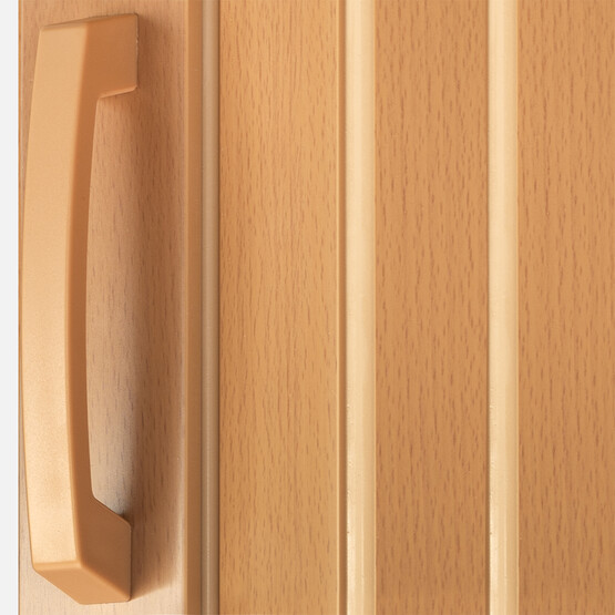 BAUHAUS Pvc Akordiyon Kapı Meşe 
