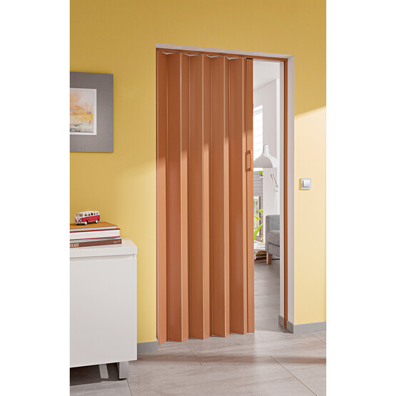 BAUHAUS Pvc Akordiyon Kapı Meşe 