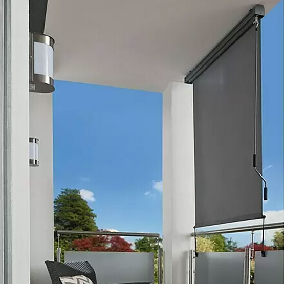 Sunfun Balkon Gölgelendirme Dikey Stor Tente Gri