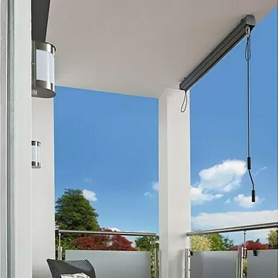 Sunfun Balkon Gölgelendirme Dikey Stor Tente Gri