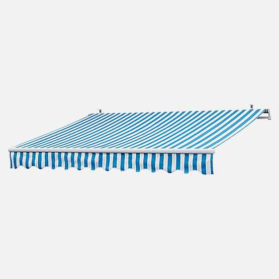Sunfun Polyester Tente Mavi-Beyaz 300x200 cm 