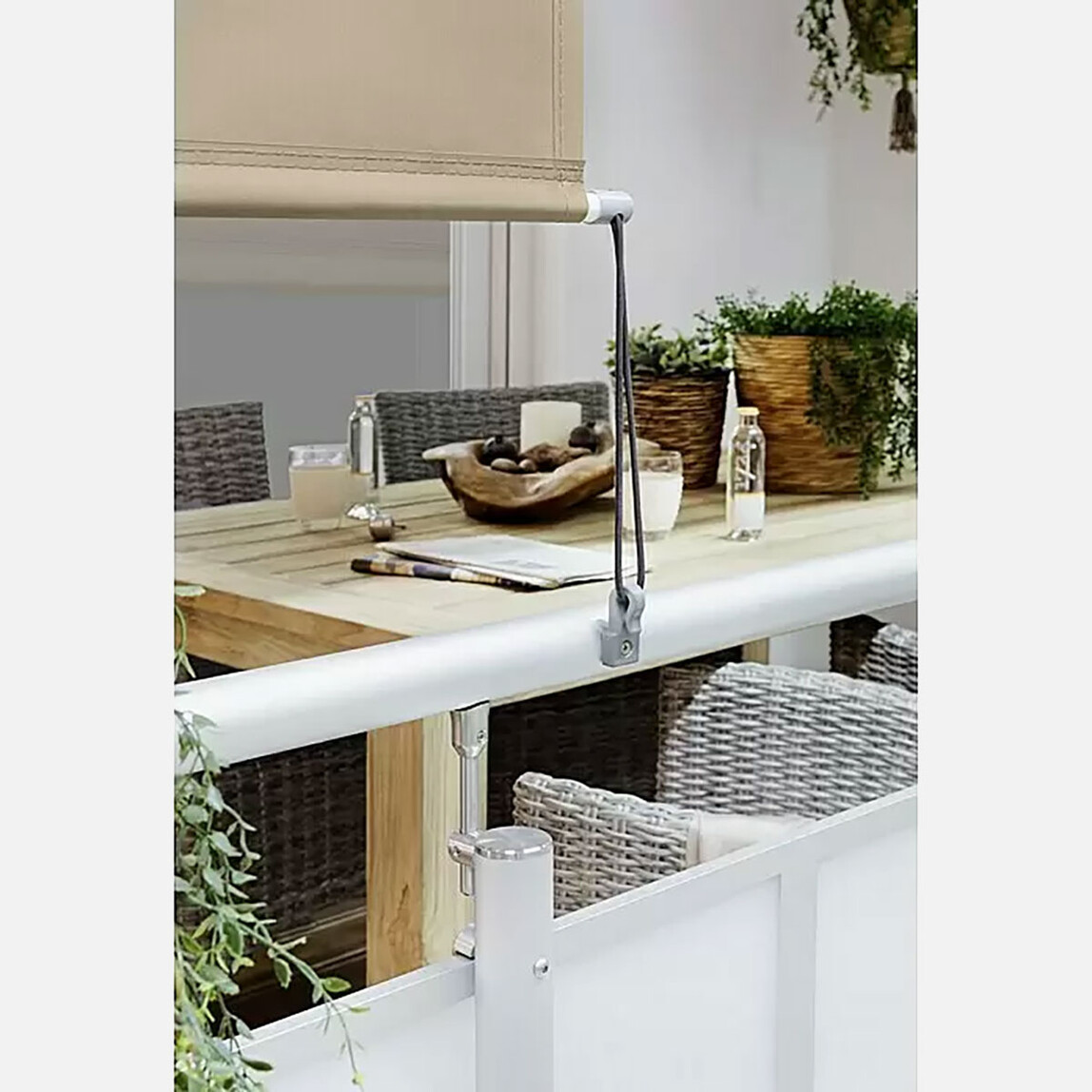    Sunfun Balkon Gölgelendirme Dikey Stor Tente Bej 