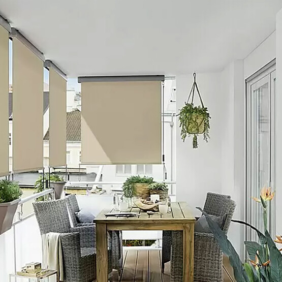 Sunfun Balkon Gölgelendirme Dikey Stor Tente Bej