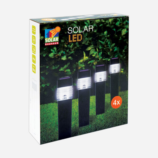 BAUHAUS 4'lü Piazza Solar Led Saplama 