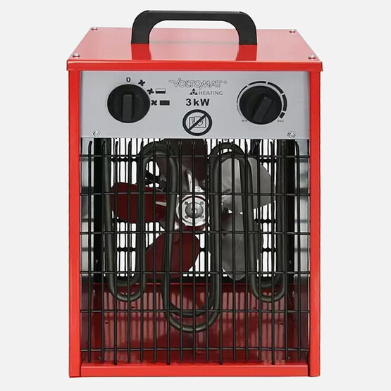 Voltomat 3000W Termostatlı Şantiye Isıtıcısı 