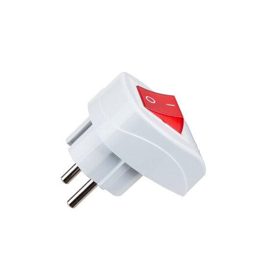 Modelsa Modelight Digimode 16A 250V Topraklı Anahtarlı Erkek Fiş  