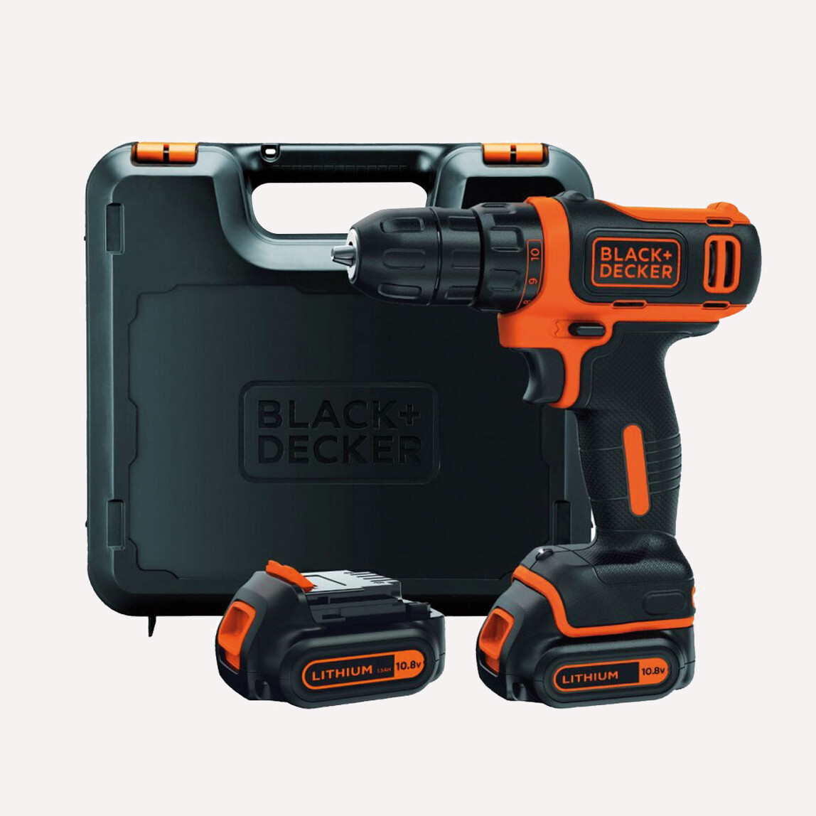    Black&Decker BDCDD12KB 10.8V 1.5 Ah Li-ion Çift Akülü Vidalama  