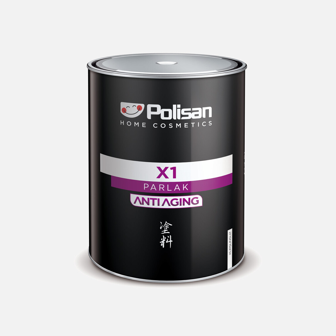    Polisan X1 Anti Aging Solvent Bazlı Boya Parlak Beyaz 2,5 L  