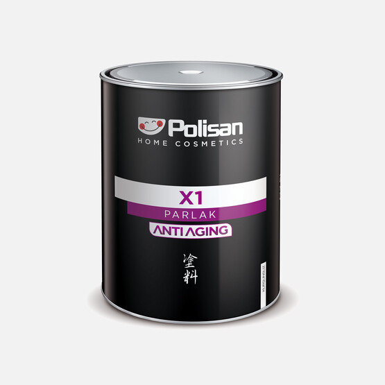 Polisan X1 Anti Aging Solvent Bazlı Boya Parlak Beyaz 2,5 L 