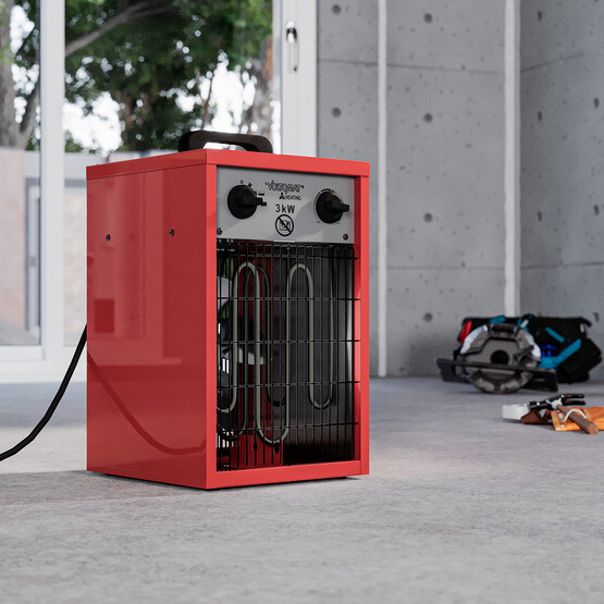 Voltomat IFH01-20 2000W Termostatlı Şantiye Isıtıcısı 