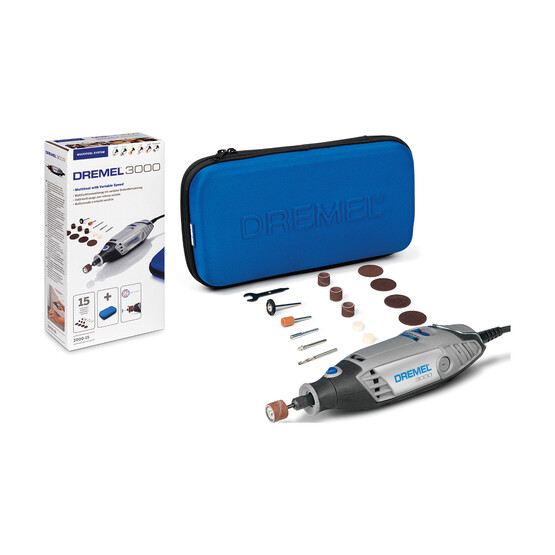 Dremel 3000 F0133000JC 130W 15 Parça Aksesuar El Motoru 