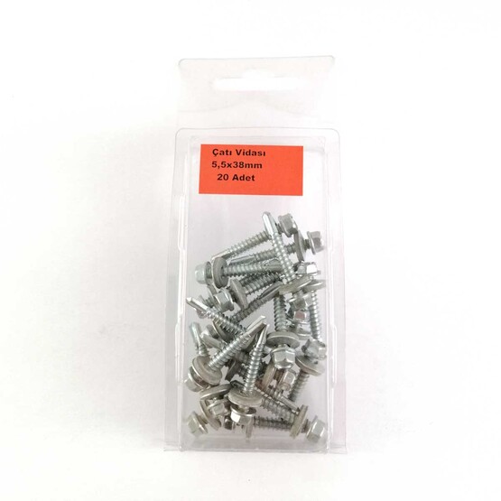 Bijonsan  Çatı Vidası 5x38 mm 20adet    