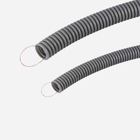 Mutlusan Pvc Kılavuz Telli Alev Yaymaz Spiral 25 mm (50 m) 