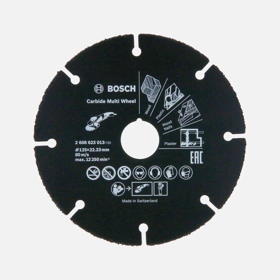 Bosch Carbide Multiwheel 125 mm 