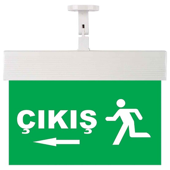 Mutlusan Exit Ledli Acil Çıkış Aydınlatma Armatür 8-16 cm 